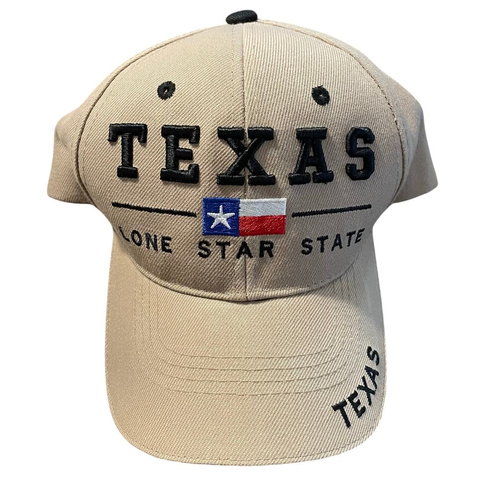 Texas Lone Star State Adjustable Baseball Cap One Size
